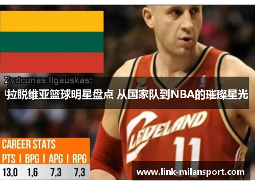 拉脱维亚篮球明星盘点 从国家队到NBA的璀璨星光