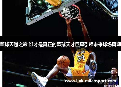 篮球天赋之巅 谁才是真正的篮球天才巨星引领未来球场风潮